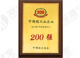 中国轻工业企业200强